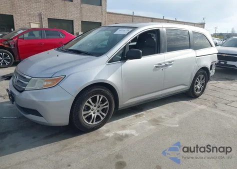 2011 Honda Odyssey Ex-L z USA, uszkodzony, nr VIN 5FNRL5H65BB001444
